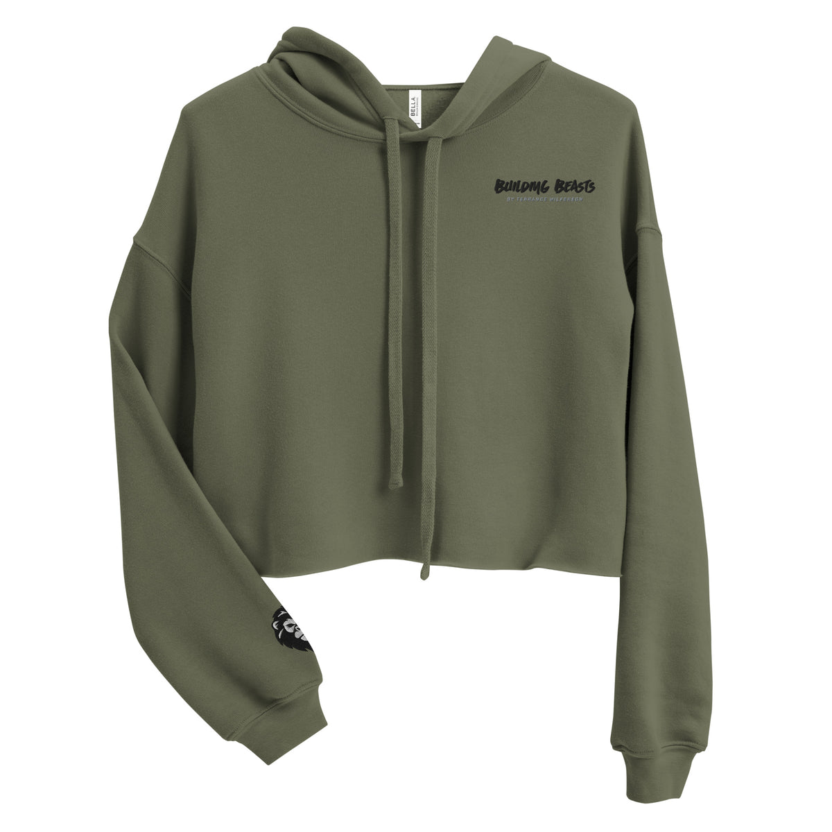 Crop Hoodie (Embroidered)